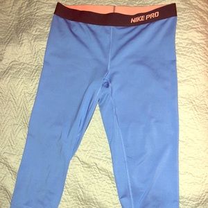 Nike pro compression leggings** Size Large